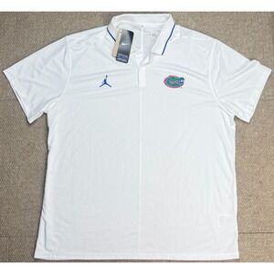 Nike Air Jordan On Field Apparel NCAA Florida Gators Polo Shirt Size‎ XXL